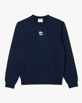 Sudadera de felpa estampada