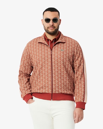Chaqueta de chándal con cremallera de jacquard Paris
