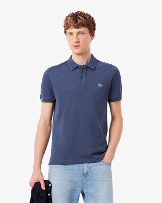 Polo de piqu&eacute; de corte ajustado L.12.12