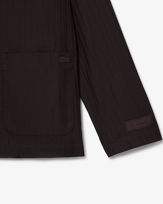 Blazer de jacquard de algod&oacute;n