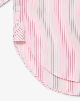 Camisa de popelín de algodón oversized