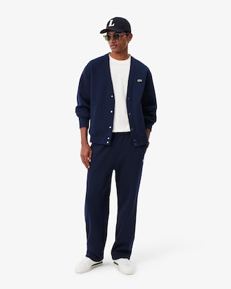 Pantal&oacute;n de ch&aacute;ndal de felpa de corte holgado