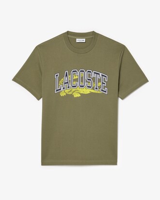 Camiseta distintiva de punto jersey de algodón