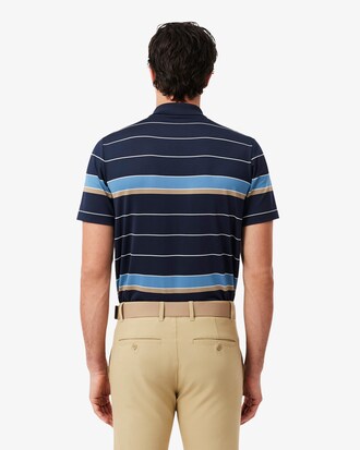 Polo de golf de rayas de corte regular Ultra Dry