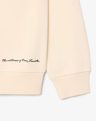 Sudadera de felpa con estampado gr&aacute;fico