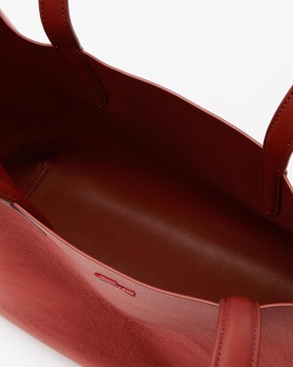 Bolso Tote De Mujer Anna En Piel Mate O Iridiscente Reversible