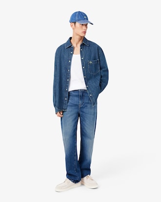 Gorra de denim de algod&oacute;n