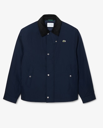 Chaqueta de algod&oacute;n con cuello de pana