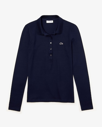 Polo Lacoste Minipiqu&eacute; El&aacute;stico