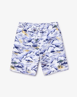 Bañador largo de hombre secado rápido estampado