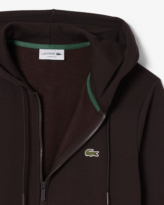 Sudadera con capucha y cremallera