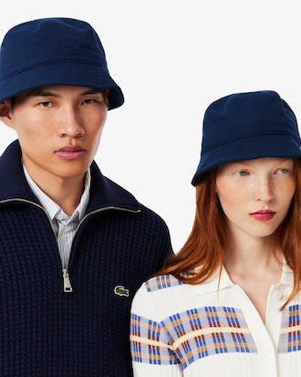 Gorro de pescador de piqué