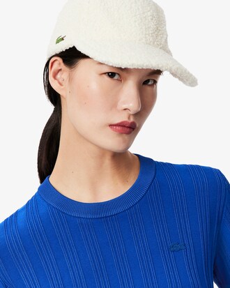 Jersey de manga corta de punto de canalé