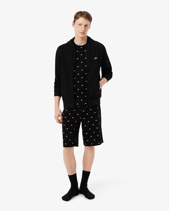 Pijama de algodón estampado