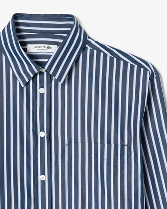 Camisa de popelín de algodón oversized