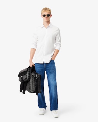 Bolso con cierre de solapa grande The Blend