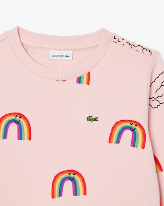 Sudadera de felpa estampada