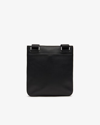 Men's L.12.12 Cuir Casual Embossed Lettering Leather Bag