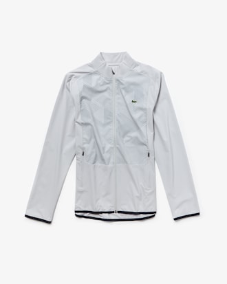 Chaqueta de hombre Lacoste SPORT Golf en tejido el&aacute;stico resistente al agua con cremallera