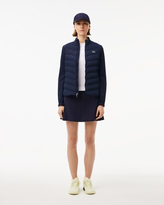 Chaqueta de golf acolchada hidrófuga