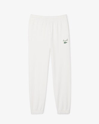 Pantalón de chándal de felpa con logotipo