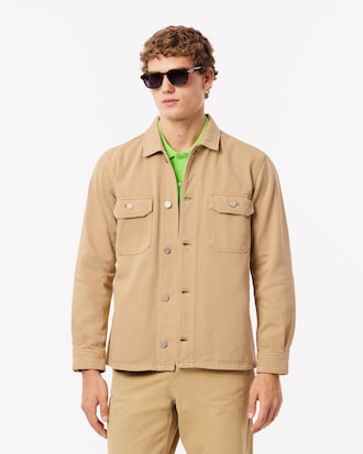 Sobrecamisa denim de corte holgado