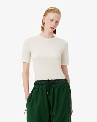 Camiseta de piqu&eacute; de seda Runway