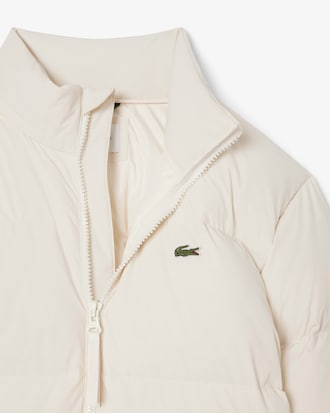 Chaqueta acolchada con capucha hidrófuga