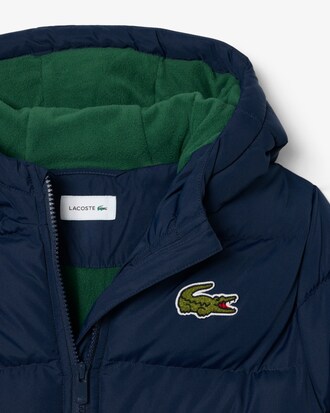 Chaqueta unisex acolchada con capucha