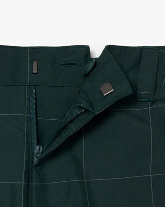 Pantal&oacute;n de golf hidr&oacute;fugo de cuadros escoceses