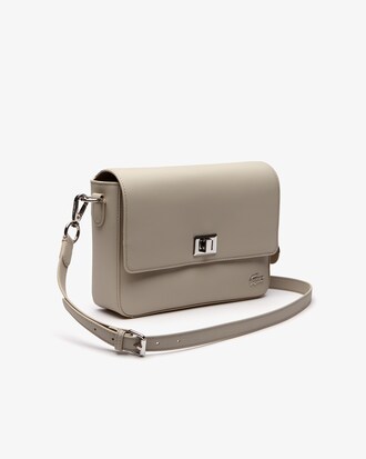 Bolso hombro Daily Classic lona piqu&eacute; revestida solapa