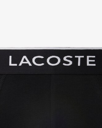 Pack de 3 slips de algod&oacute;n liso con logotipo