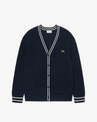 Chaqueta de punto unisex de algod&oacute;n y lana