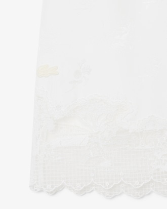 Falda de tul con bordado de paisaje Runway