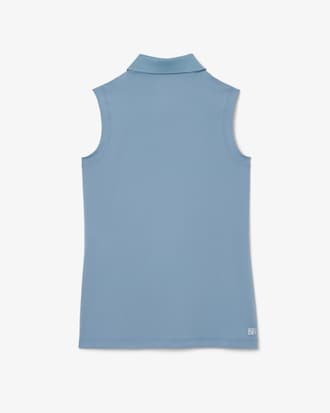 Polo de golf el&aacute;stico de corte ajustado con protecci&oacute;n UV