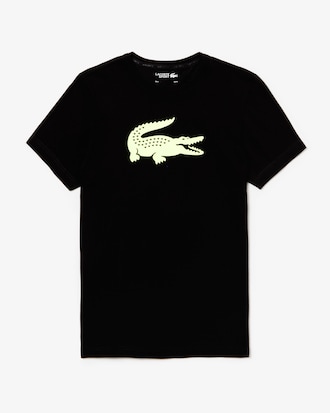Camiseta Tenis Lacoste SPORT De Punto Técnico Con Cocodrilo Oversized