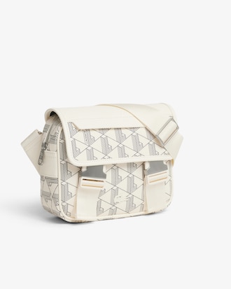 Bolso de mensajero con solapa y clip The Blend