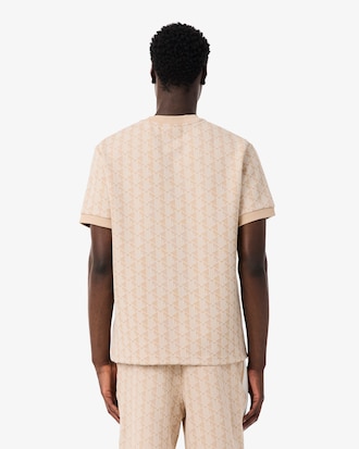 Camiseta de jacquard con monograma