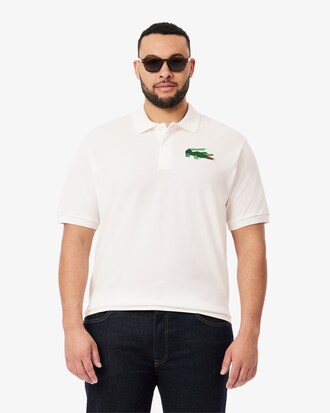 Polo con insignia de corte clásico L.12.12