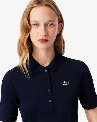 Polo de golf termorregulador de corte ajustado