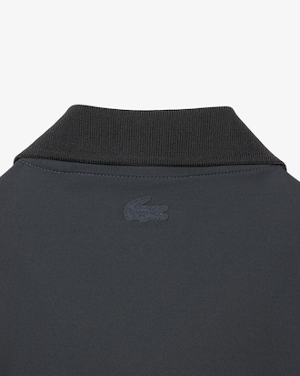 Polo de el&aacute;stico con cremallera de corte ajustado Runway