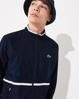 Ch&aacute;ndal SPORT Tennis franjas a contraste y panel de malla