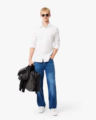 Bolso con cierre de solapa grande The Blend