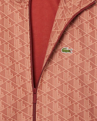 Chaqueta de chándal con cremallera de jacquard Paris