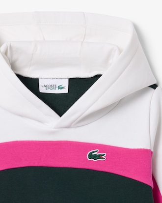 Sudadera deportiva de felpa estampada