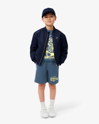 Camiseta de algodón estampada