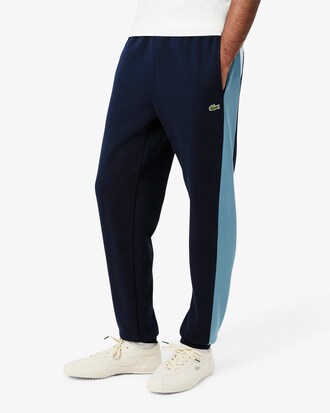 Pantalón de chándal de corte tapered con bloques de color