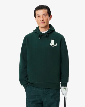 Sudadera con capucha de golf con gr&aacute;fico estampado