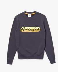 Sudadera unisex Lacoste LIVE Racing Signature en felpa