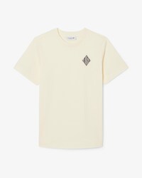 Camiseta de algod&oacute;n con insignia Lacoste